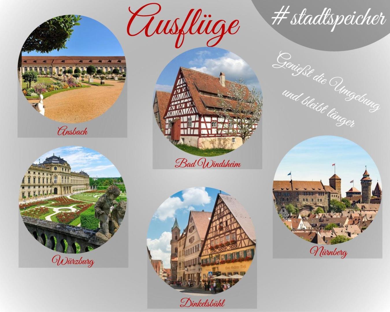 #Stadtspeicher - Gruener Stern Das Apartment Mitten In Der Altstadt Rothenburg ob der Tauber Luaran gambar