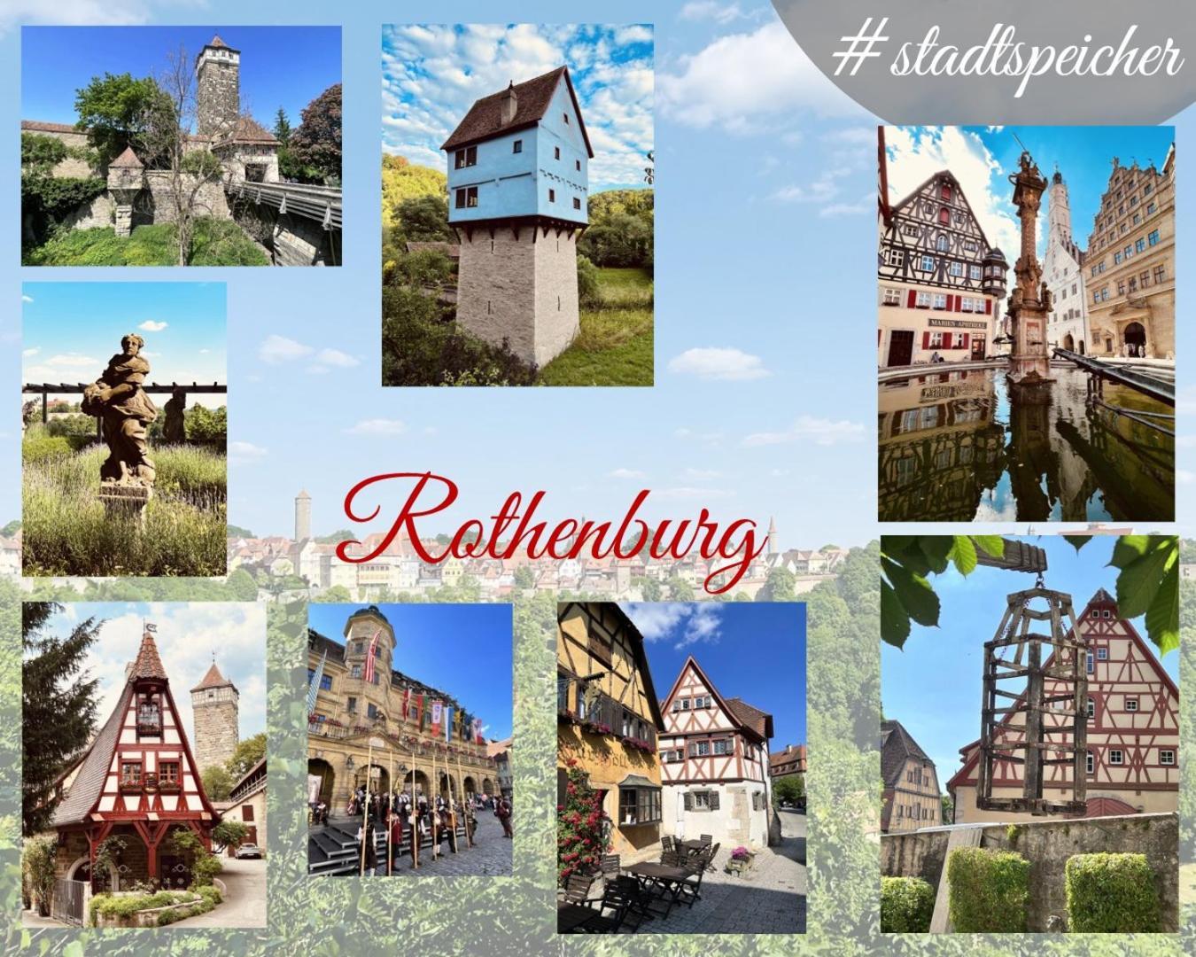 #Stadtspeicher - Gruener Stern Das Apartment Mitten In Der Altstadt Rothenburg ob der Tauber Luaran gambar